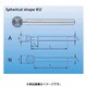 BKU-A2.0-259023 [CBNインターナルバー 3mm軸 120 刃径2.0mm]