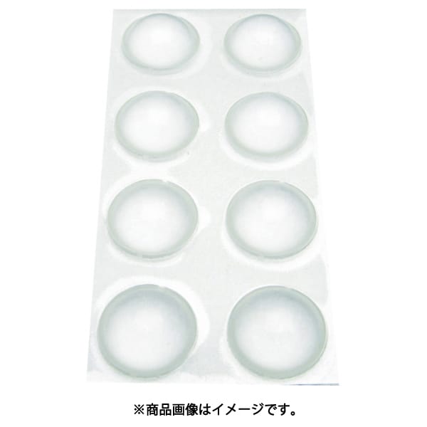 WAKI ソフトクッション φ12.7X6.3mm 8個入り CN-010
