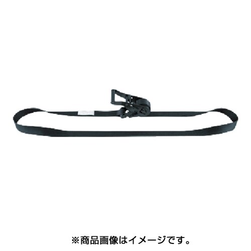 LBR100WBK-E45 [ベルトラッシング LBR100WBK ラチェットバックル エンドレス 幅25mm×厚1.8mm]