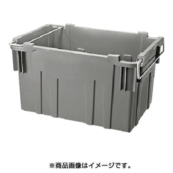 TH-110 [TH型コンテナ（取っ手付） TH-110 グレー]
