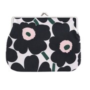 Mini Unikko Puolikas Kukkaro 46310 195 marimekko [ポーチ ブラック×グリーン×ピンク 並行輸入品]