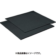 F-2-25 [カームフレックス F-2 黒 25x1000x1000 化粧断ち加工]