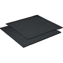 カームフレックス F-2 黒 35x1000x1000 片面粘着付 F-2-35N