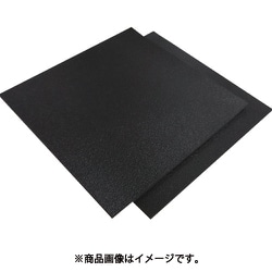 カームフレックス F-4 黒 10x1000x1000 片面粘着付 F-4-10N
