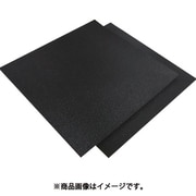 カームフレックス F-4 黒 10x1000x1000 片面粘着付 F-4-10N