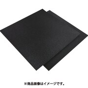 カームフレックス F-4 黒 40x1000x1000 化粧断ち加工 F-4-40