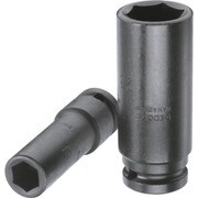 6163890 [インパクト用ソケット(6角)ロング K19L 1/2 17mm]
