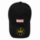 MV-LCP04 MARVEL ローキャップ BK [キャラクターグッズ]