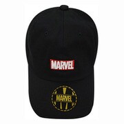 MV-LCP04 MARVEL ローキャップ BK [キャラクターグッズ]