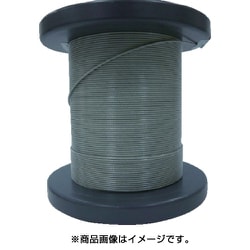 NSB081-100-50M [SUSワイヤロープ0.81/1.00mm 7×7 50m巻コート付]