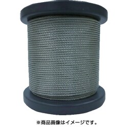 SB-200-50M [SUSワイヤロープ2.00mm 7×7 50m巻コート無]