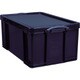 64BLK [コンテナ Really Useful Box 64L ブラック]