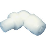アラム FUコネクターハーフエルボ ポリプロピレン(白)(1768-08) FHL0812R38PP