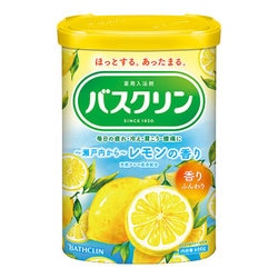 バスクリン レモンの香り 600g [粉末入浴剤 医薬部外品 疲労回復 天然アロマ]