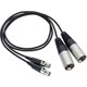 F8n F8用 TA3-XLR変換ケーブル TXF-8 TA3 to XLR Cable
