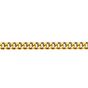 ジュエリー 金 K18 喜平ブレスレット 2面カット/20g/18cm/中留シングルストッパー