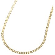 ジュエリー 金 K18 喜平ブレスレット 2面カット/50g/20cm/中留シングルストッパー
