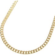 ジュエリー 金 K18 喜平ネックレス 2面カット/50g/60cm/中留シングルストッパー