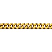 ジュエリー 金 K18 喜平ネックレス 2面カット/100g/50cm/中留シングルストッパー