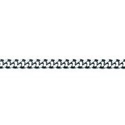 ジュエリー プラチナ Pt850 喜平ネックレス 2面カット/50g/50cm/中留シングルストッパー