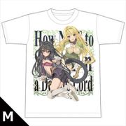 異世界魔王と召喚少女の奴隷魔術 Tシャツ [シェラ＆レム] Mサイズ [キャラクターグッズ]