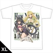 異世界魔王と召喚少女の奴隷魔術 Tシャツ [シェラ＆レム] XLサイズ [キャラクターグッズ]