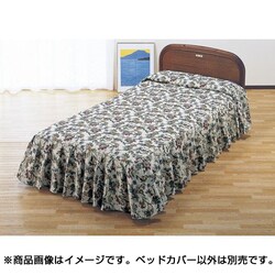 ゴブラン織 エレガントベッドカバー セミダブル 花柄 FL45330