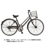 シティサイクル レアルタシティ276-X 27型 外装6段変速 マットブラック MK-18-079