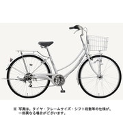 シティサイクル シーピーエイチ266-X 26型 外装6段変速 シルバー MK-18-050