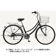 シティサイクル シーピーエイチ276-X 27型 外装6段変速 ブラック MK-18-052