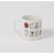 チャックま マグカップ 小 スタンプ柄 [キャラクターグッズ]