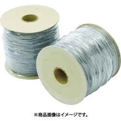 網押えゴム小巻 太さ3.5mm×250m グレイ 120685