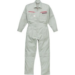 1280-SG-5L [AUTO-BI ツナギ服 5Lサイズ シルバーグレー]