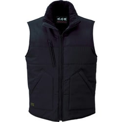223-90-L [ジーベック 223 現場服 防寒ベスト L 黒]
