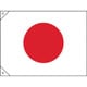 250043 [緑十字 日章旗（日の丸） 700×1000mm 布製]