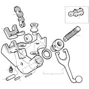 41095 [RIDGID E-2424 スクリュー F/BC-610]