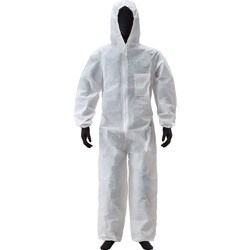 AZWORK1000W-L [アゼアス PP続服 白色 L]