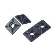 BAS.3MT.510 [ケーブルタイ固定具 粘着ダブルタイプ 角型 4.5mm 黒]