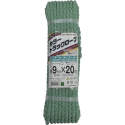 CTR-203 [カラートラックロープ 9mm×20m グリーン]