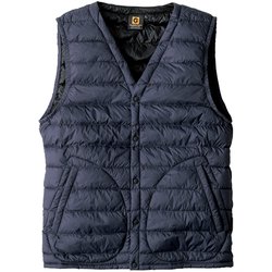 G-399 Vネックベスト ネイビー SS