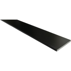 アルミフラットバー 30×2.0 ブラック 2m HP600K
