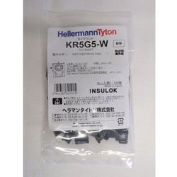 KR5G5-W [インシュロック タイマウント(KR)耐候グレード(100個入)]