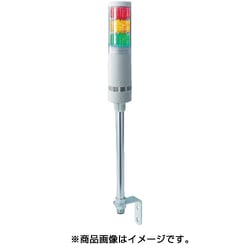 LA6-3DLJWB-RYG [LA6型積層情報表示灯Φ60 L型ポール・キャブタイヤ・ブザーあり]
