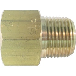 ASOH 黄銅製 変換内外ソケット 外PT1/8×内NPT1/8 NF-3011