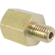 ASOH 黄銅製 変換内外ソケット 外UNF1/4-28×内PT1/8 NF-3281