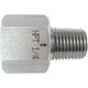 ASOH ステンレス製 変換内外ソケット 外NPT1/4×内PT1/4 NF-8422