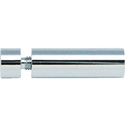 ポイントビス用サインナット平丸 φ10-30 クローム1個入 SN-AA061