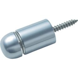 サインナット半丸φ16―20 クロームメッキ 1個入 SN-AA157
