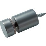 SN-AA197 [サインナット平丸φ20―50 黒クロームメッキ 1個入]