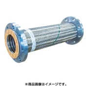 TF-23100-750 [フレキシブルメタルホース フランジ無溶接型フレキ 10K SS400 100AX750L]